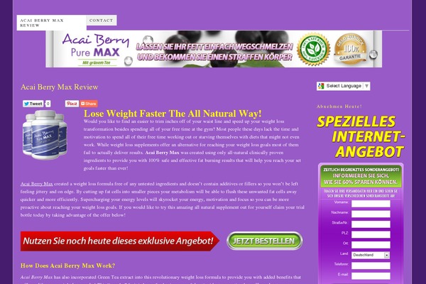 Thesis 1.8.5 theme site design template sample
