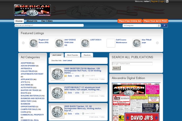 Site using Facebook Like Box plugin