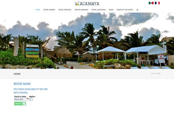 Richer theme site design template sample