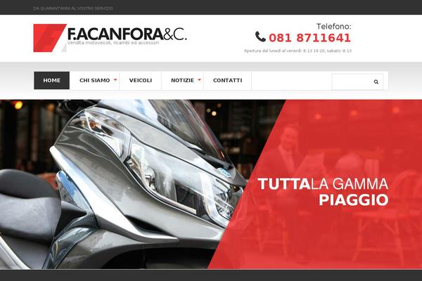 acanfora.net site used Theme53307