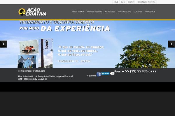 Site using Social FBlog plugin