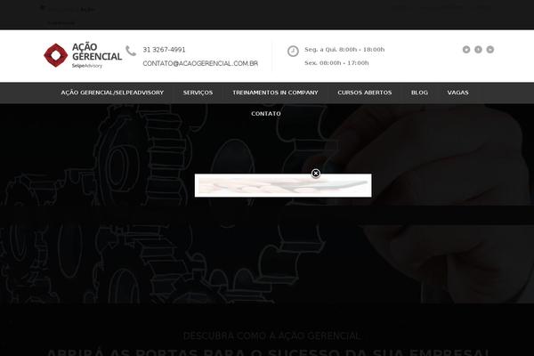 Site using WordPress Landing Pages plugin