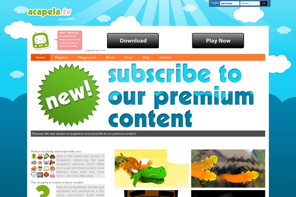 ambiru theme websites examples