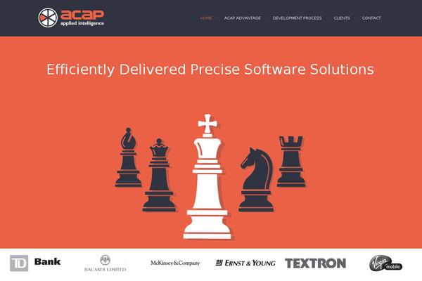 Chariot theme site design template sample