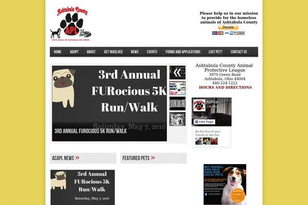 avenue theme site design template sample