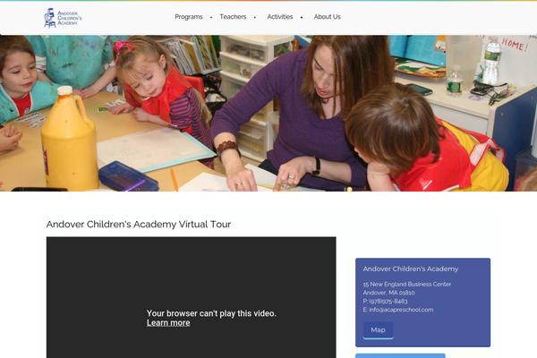 Babykids theme site design template sample
