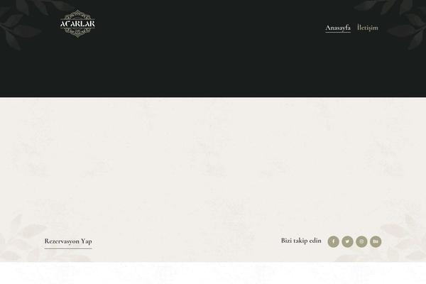 acarlarkebap.com site used Restaurant-acarlar