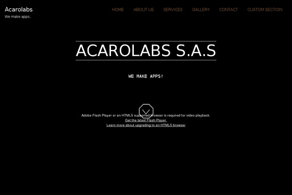 acarolabs.com site used onetone