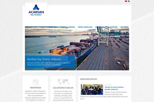 acarsandisticaret.com site used Rttheme17_child