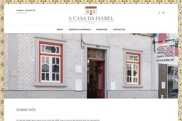 acasadaisabel.com site used Restaurant-pt-wp