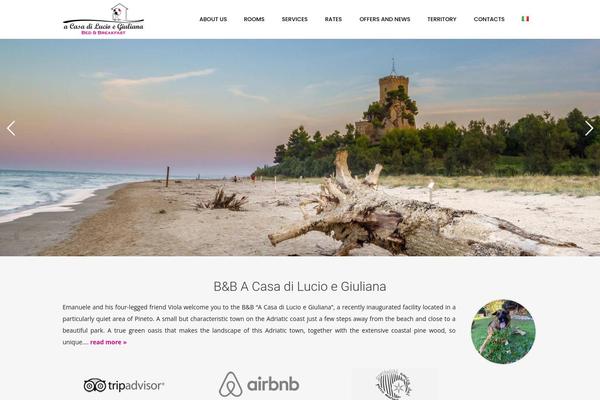 Moments theme site design template sample