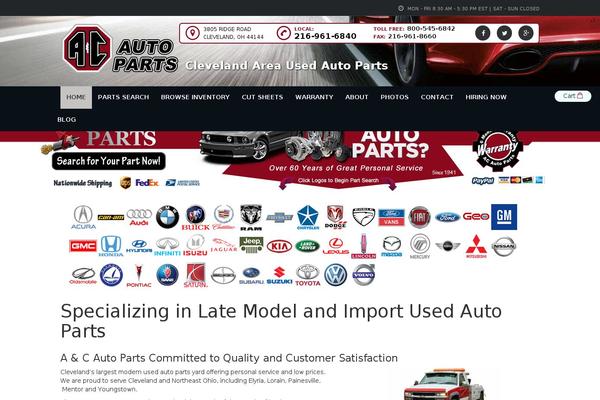 acautoparts.net site used Iispro