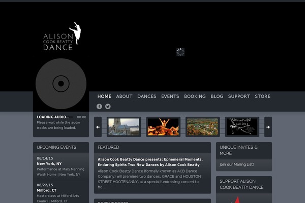 Soundcheck theme site design template sample