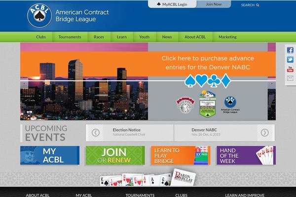 acbl.com site used Acbl_2014