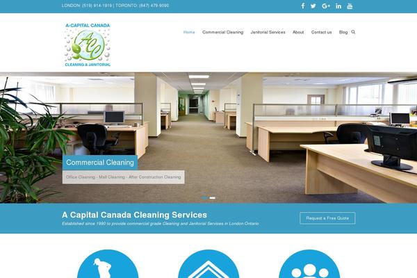 Esteem-pro theme site design template sample