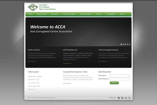 Debonair theme site design template sample