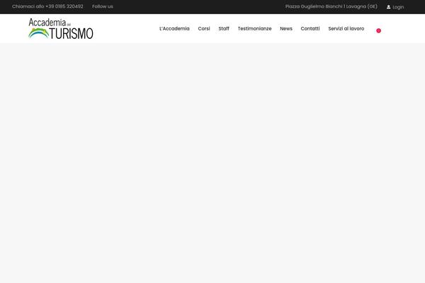 Academist theme site design template sample