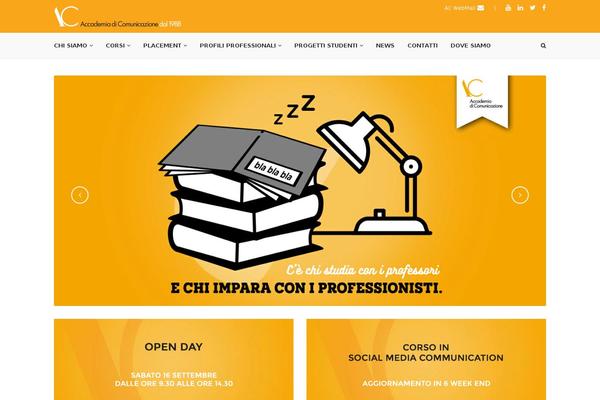 accademiadicomunicazione.org site used Myblogger