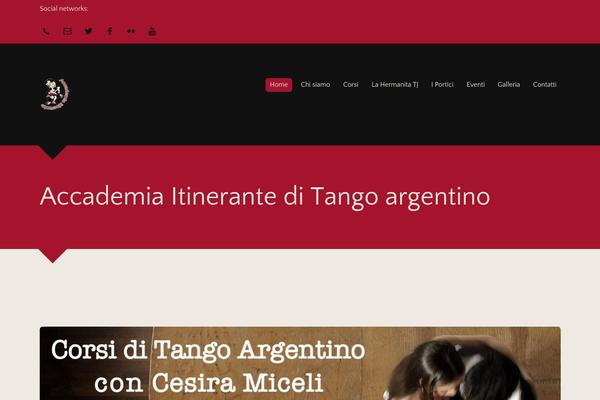 Creolio theme site design template sample