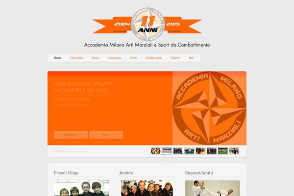 Twicet theme site design template sample