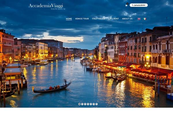 Altair theme site design template sample