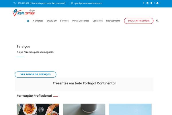 Consultox theme site design template sample
