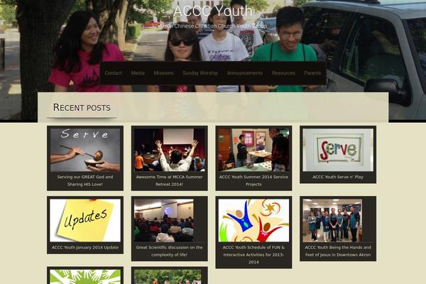 Sixteen theme site design template sample