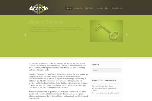 Coffee Break theme site design template sample