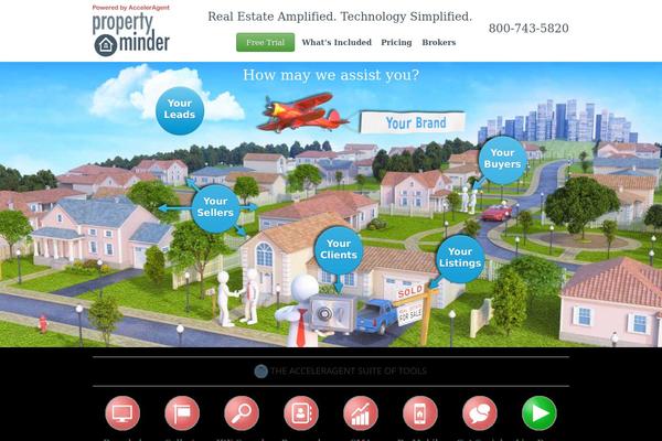 acceleragent.com site used Acceleragenttheme