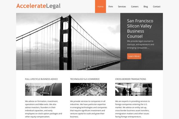 Genesis theme site design template sample