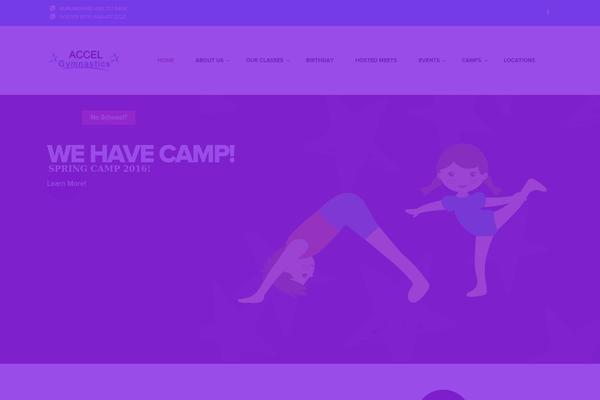 CUPID theme site design template sample