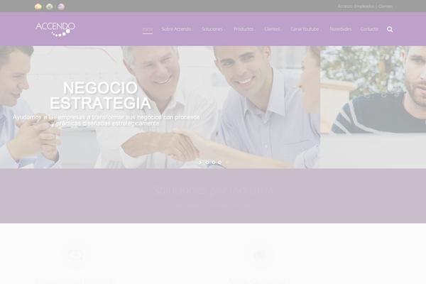 Qaro theme site design template sample