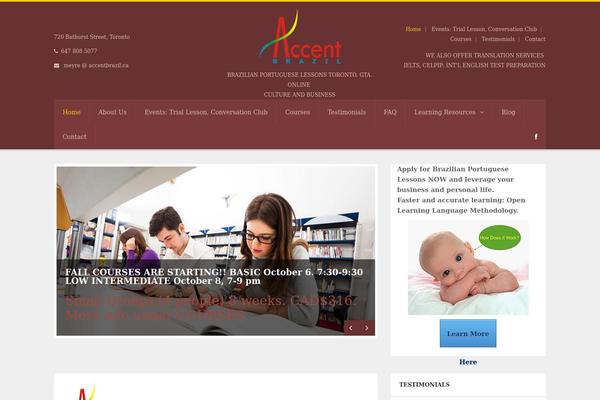accentbrazil.ca site used Universe