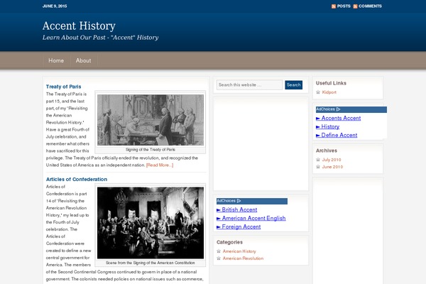 Education theme site design template sample