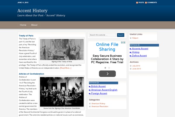 Education theme site design template sample