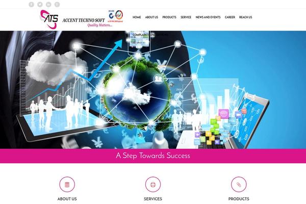 Ares theme site design template sample