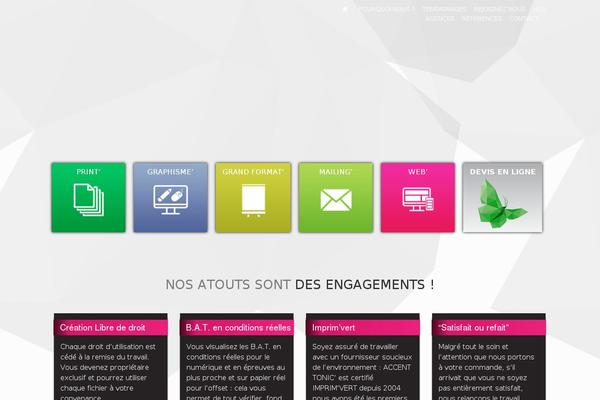 Flat Bootstrap theme site design template sample