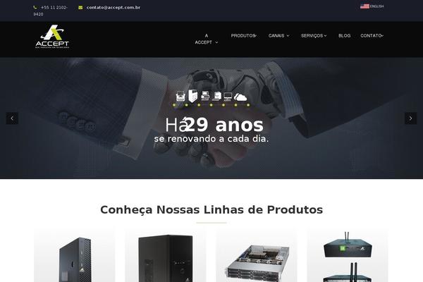 TheFox theme site design template sample