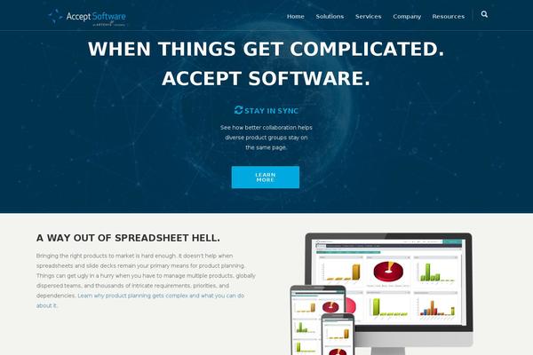 Unicon theme site design template sample
