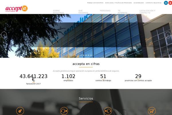 Bridge theme site design template sample