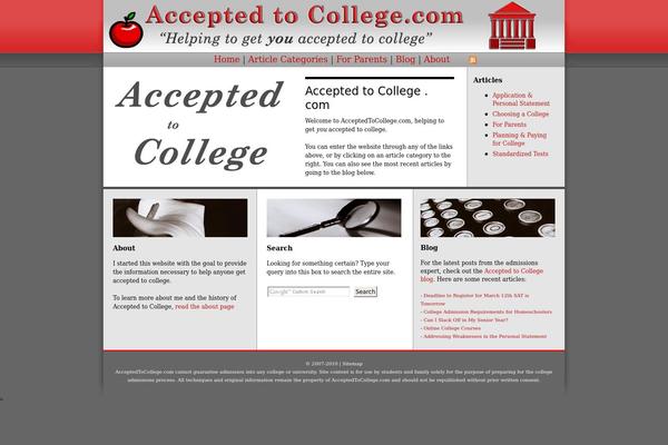 Redbook theme site design template sample