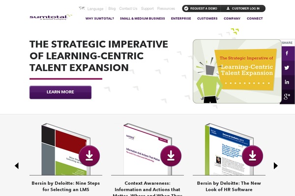 accero.com site used Sumtotalsystems