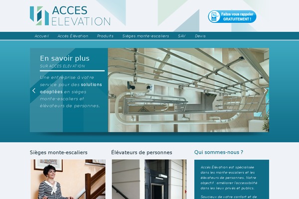 acces-elevation.fr site used Boosteo