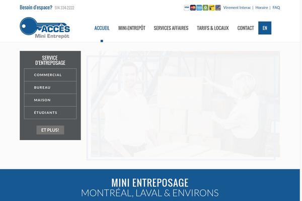 BORDER theme site design template sample