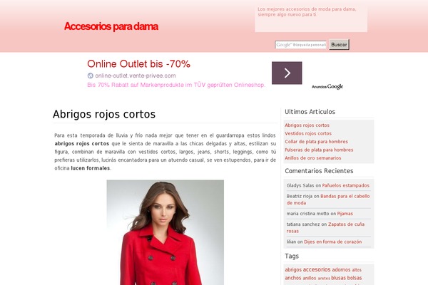 Blogsbeta-red theme site design template sample