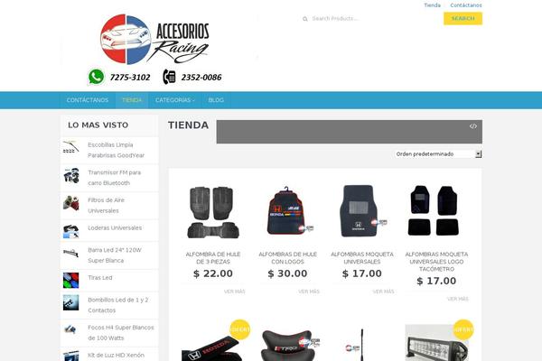 Mts_woocart theme site design template sample