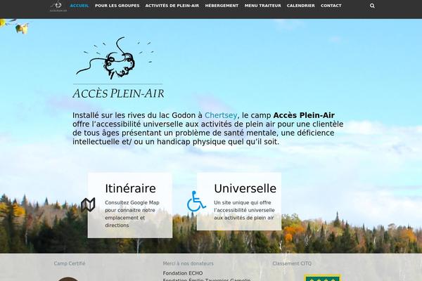 accespleinair.com site used Passion