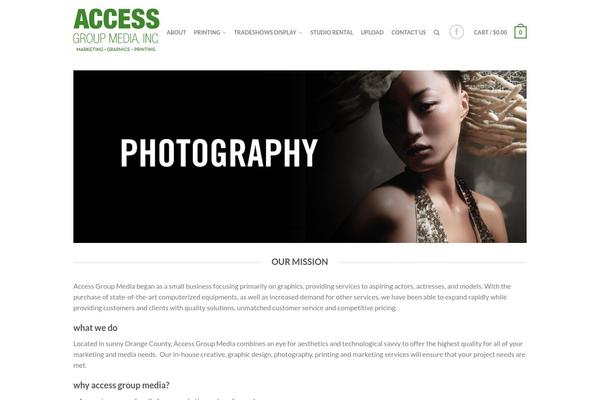 Elegance theme site design template sample
