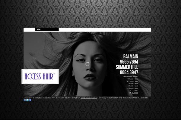 Broadside theme site design template sample