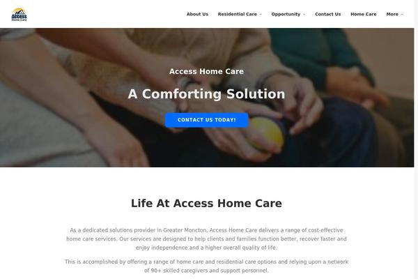 Uncode theme site design template sample